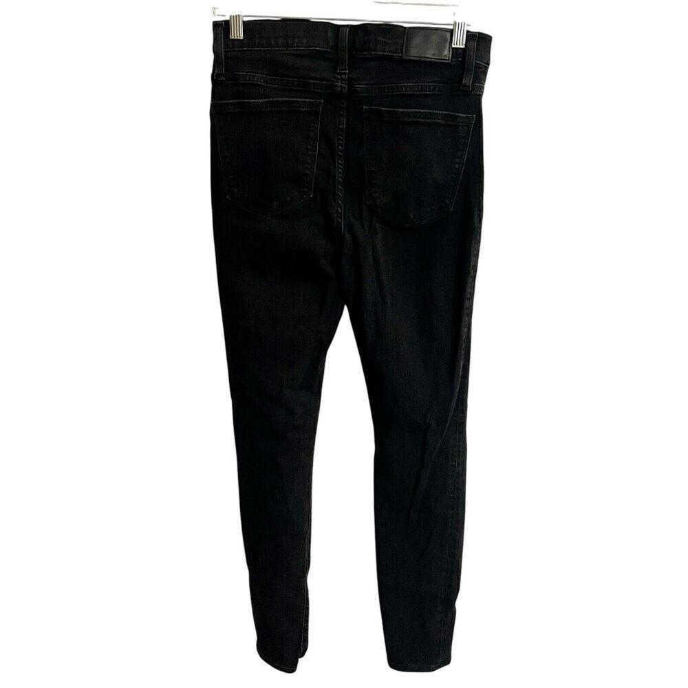 Madewell Jeans Women Size 28 Black Roadtripper Skinny Bennett #G7392 Str… - Picture 2 of 9